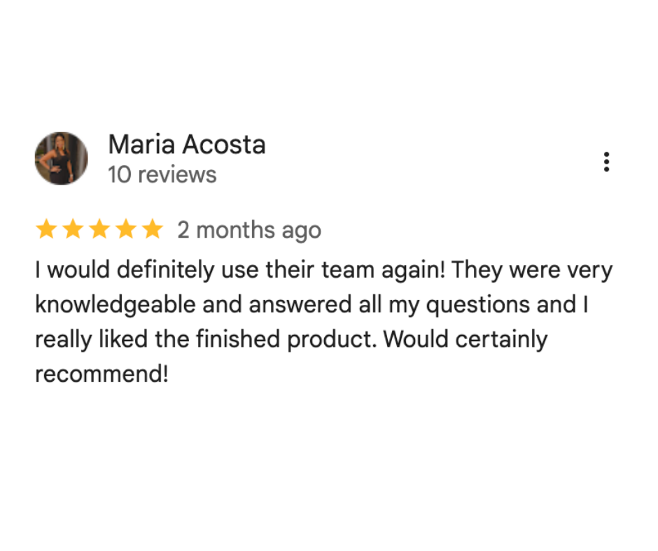 Customer review 6